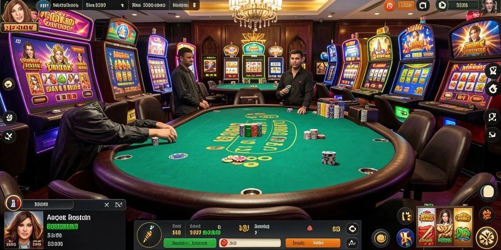 Keseruan bermain bersama teman dan komunitas global.