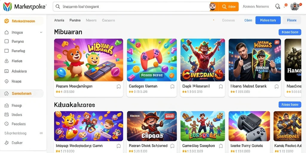 Fitur interaksi sosial untuk berkomunikasi dengan pemain lain.