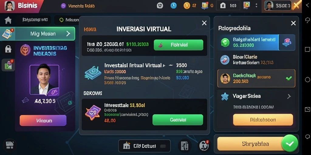Fitur sosial untuk berinteraksi dengan teman.